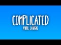 Avril Lavigne Complicated Lyrics
