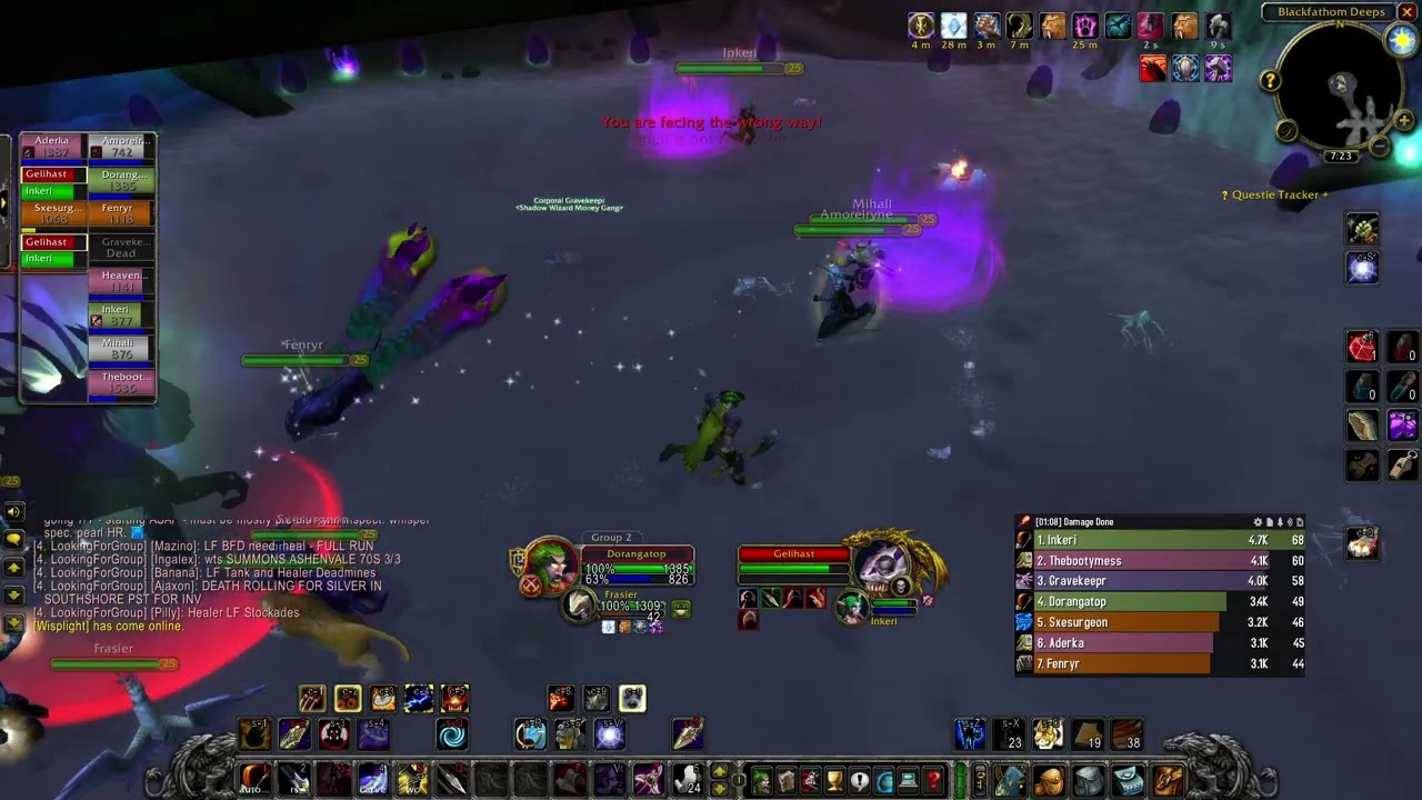 learning! WoW Classic SoD melee survival hunter pve Blackfathom Deeps Gelihast kill