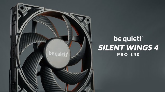 Be Quiet Silent Wings PRO 4 120 PWM - PC System Fan Review - YouTube