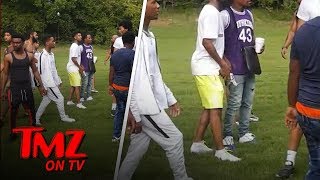 21 Savage Pulls A Weapon At A Pool Party Tmz Tv