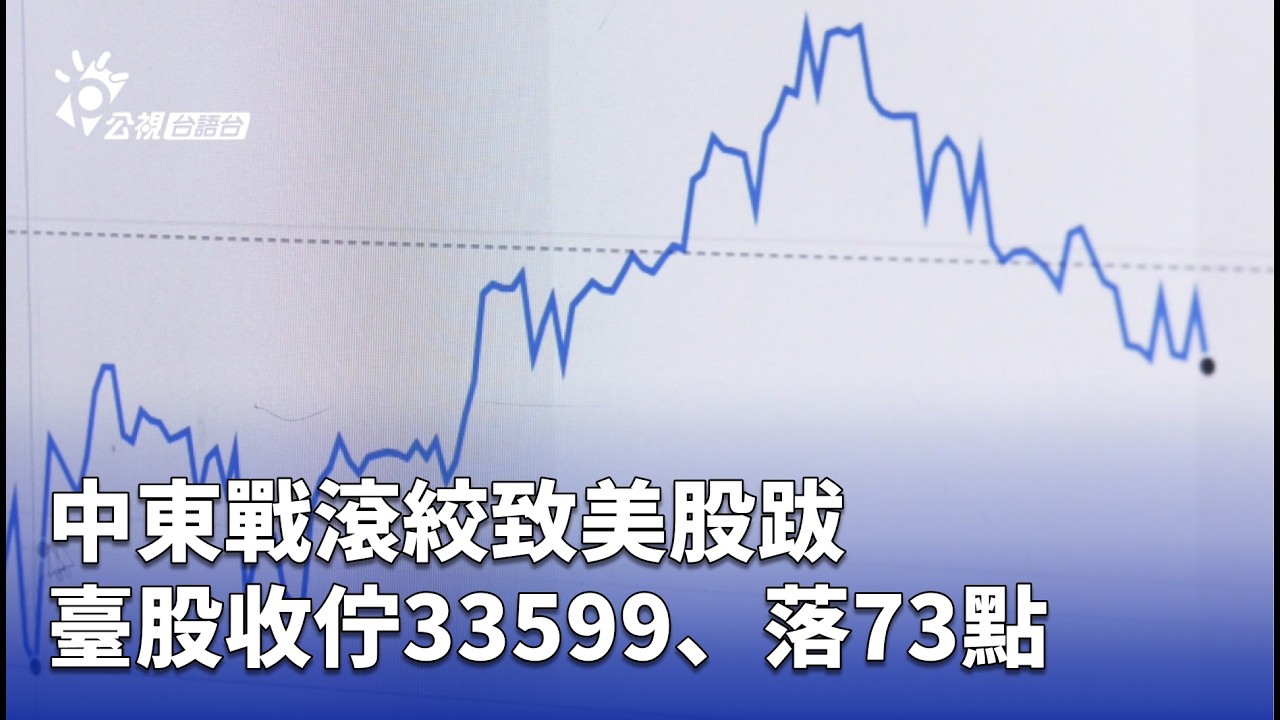 中東戰滾絞致美股跋 臺股收佇33599、落73點 | 公視台語台 | 20260306