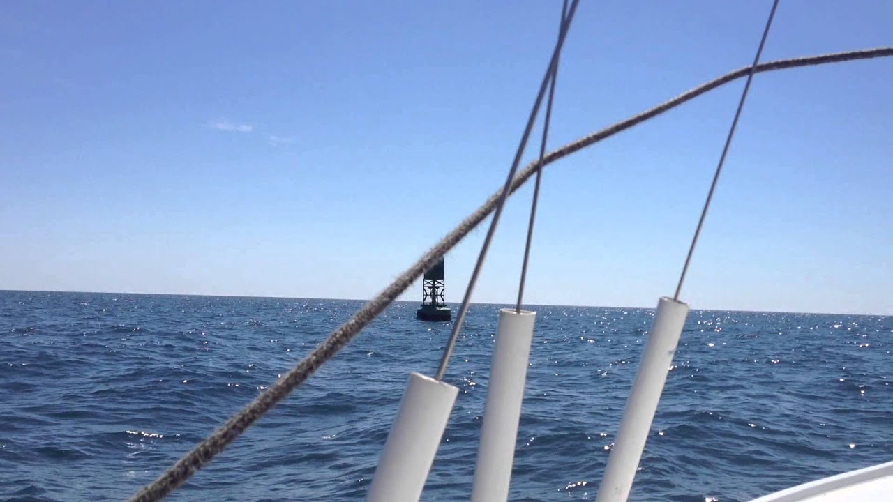 Sailing (approaching) to the Bell Buoy on Lake Michigan Milwaukee! 8