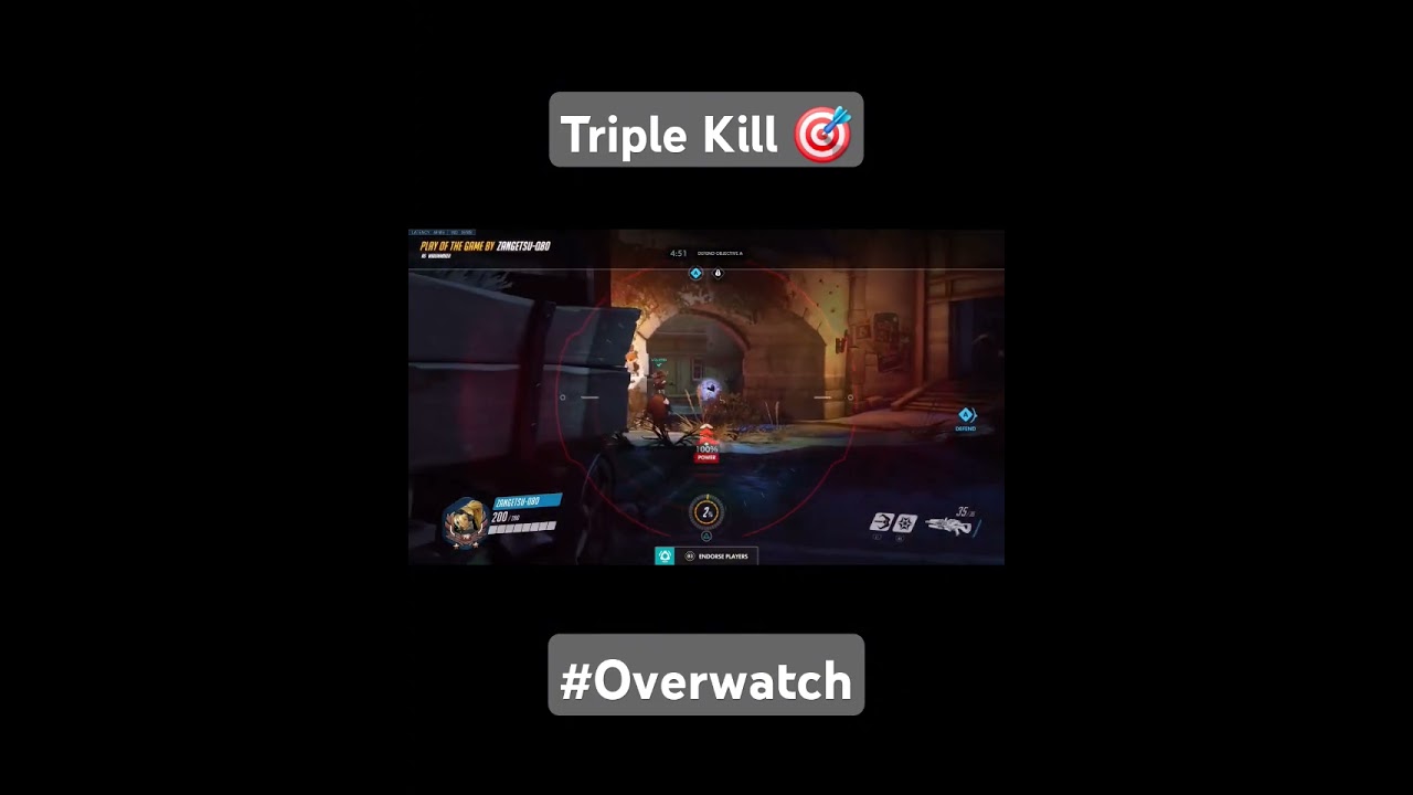 Overwatch: Triple Kill Headshots 