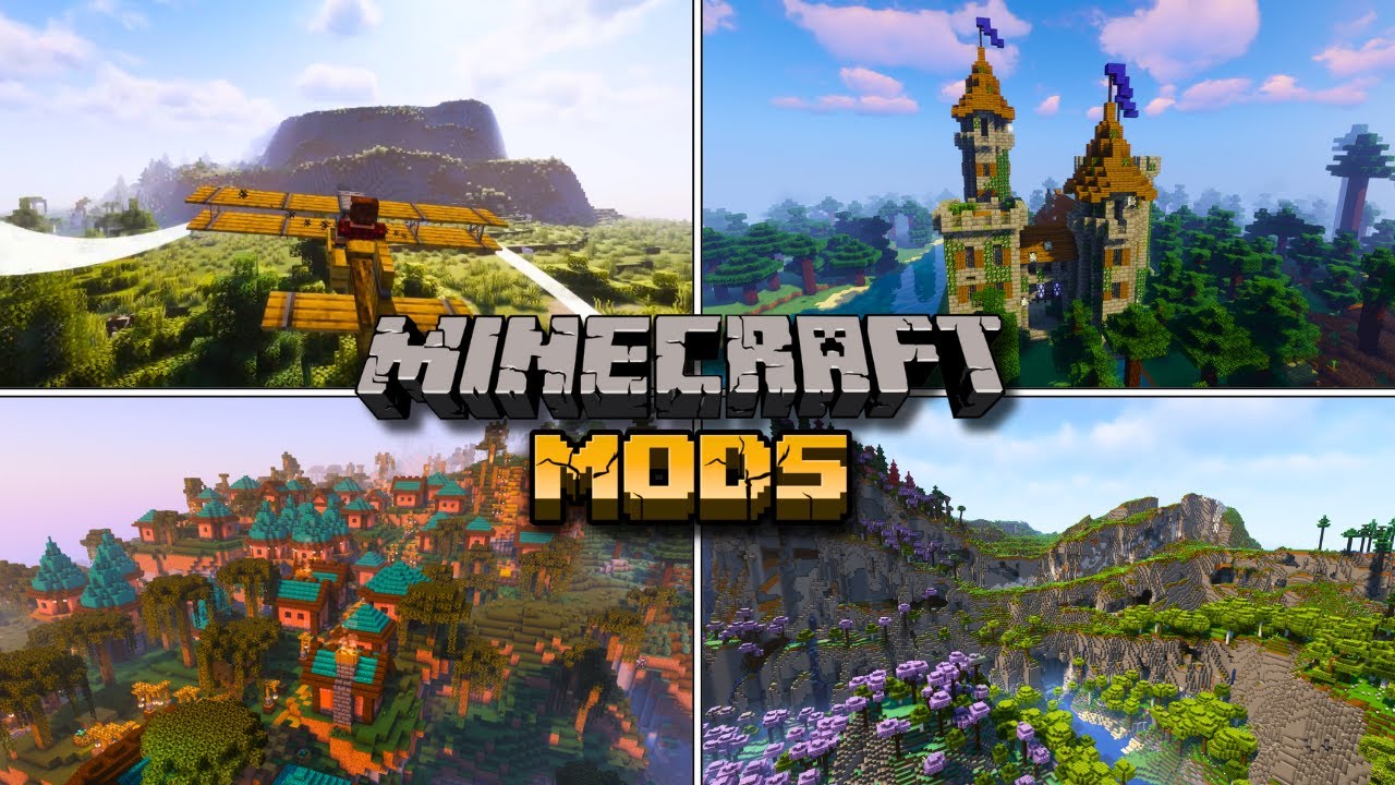 5 MODS INCROYABLES POUR VOS SURVIES MINECRAFT (1.20/1.20.6) - YouTube