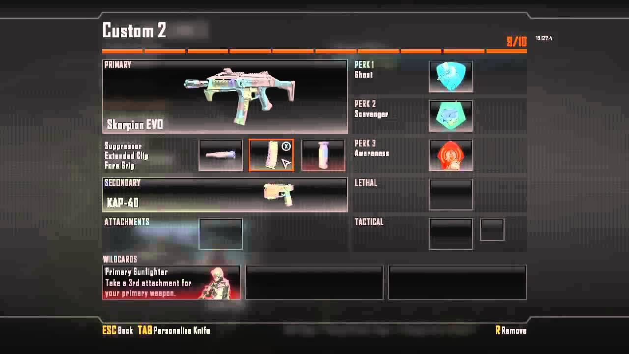 Black Ops 2   Best Class Setups Best Custom Classes