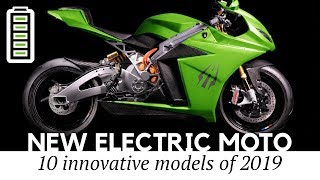 Top 10 Electric Motorcycles Presented with Updated Technology and Better Prices for 2020