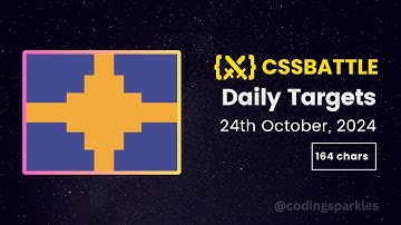 CSS Battle Daily Targets Solution | October 24, 2024 | #html #css #cssbattle