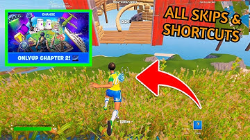 Fortnite Only Up Chapter 2 SHORTCUTS & SKIPS (Season 1 Tutorial Speedrun)