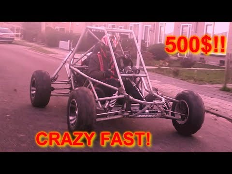 building a buggy with motorcycle engine