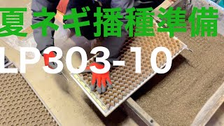 夏ネギ播種準備(LP303-10) #日本甜菜製糖株式会社