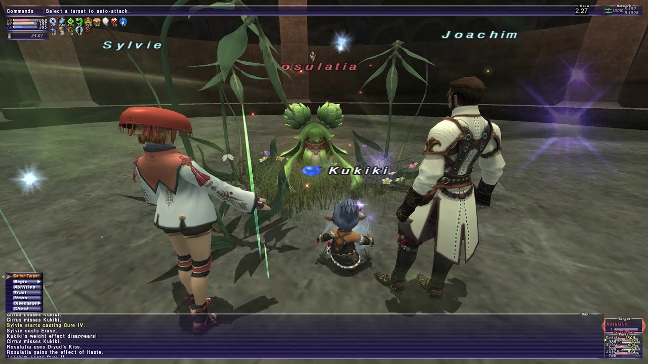 FFXI Kukiki DNC Solo Sinister Reign (Darrcuiln, Rosulatia, Arciela