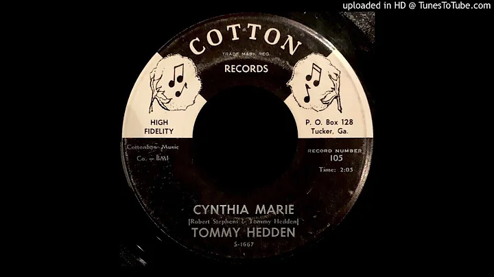 Tommy Hedden - Cynthia Marie - Cotton (GA)