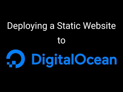 Deploying a Static Website to Digital Ocean - Introduction