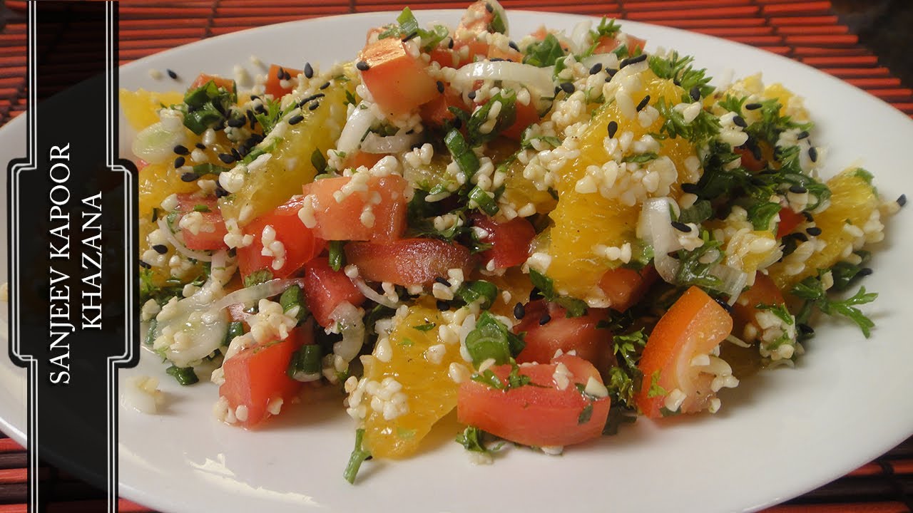 Orange And Broken Wheat Salad