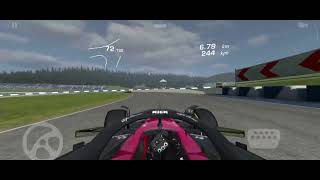 Driving the alfa romeo f1car 2023 model in red bull ring #f1 #rr3 #bottas #formula1 #mobileracing 