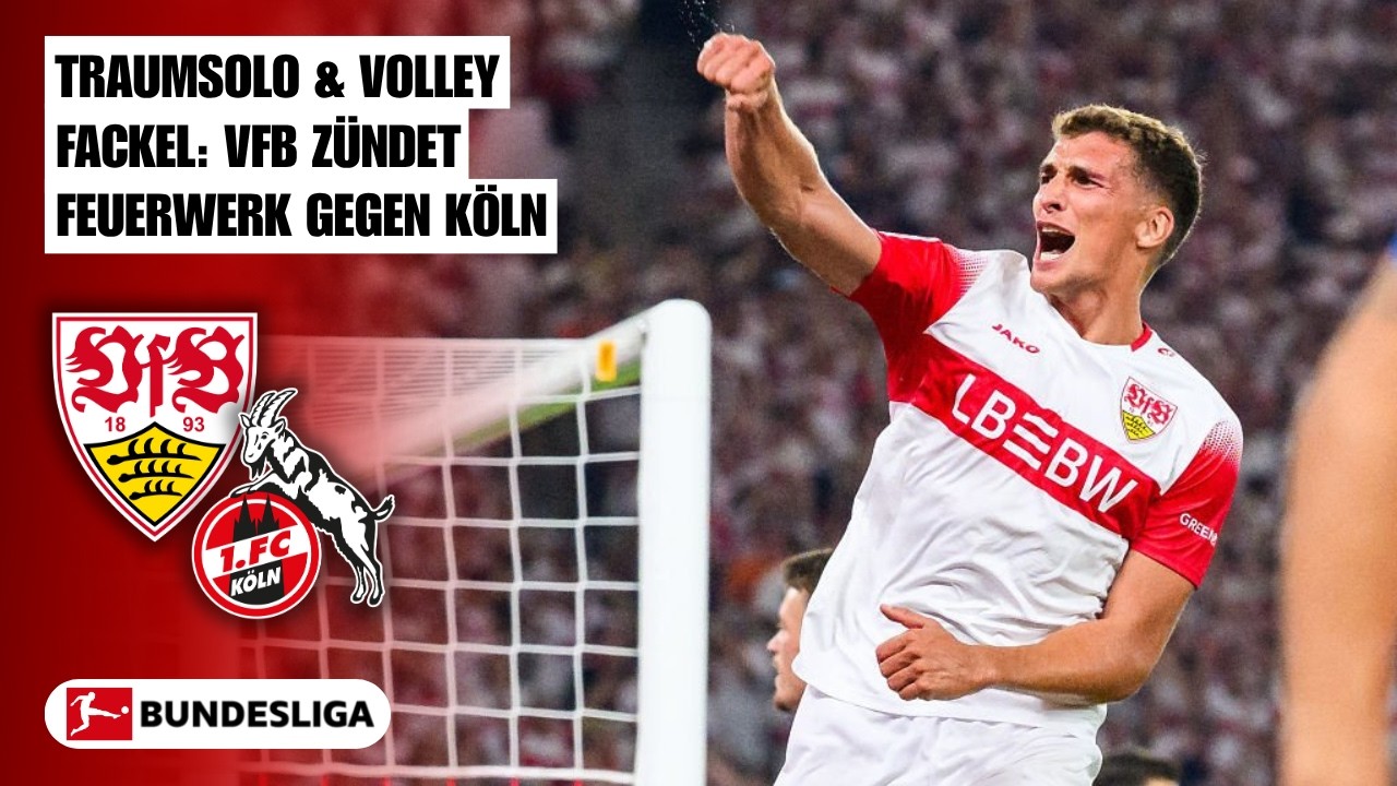 VfB Stuttgart - 1. FC Köln (4:1) Highlights | Bundesliga 2026/27 stuttgart köln