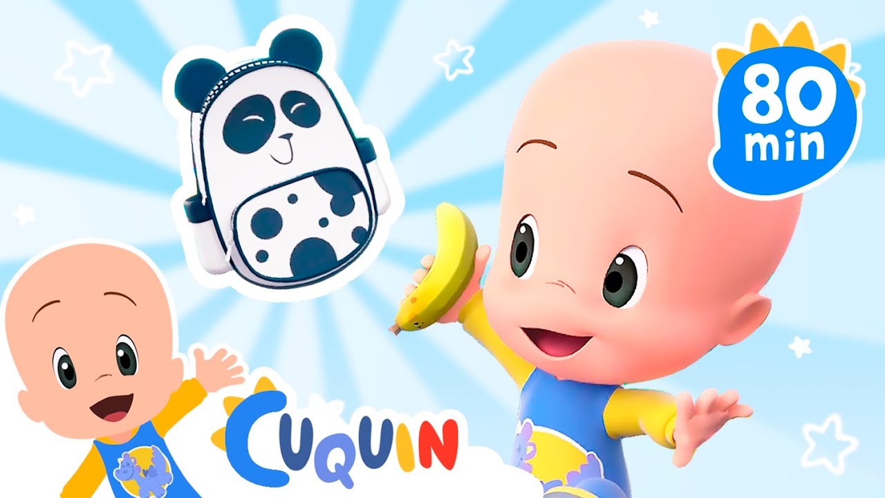 As frutas coloridas de Cuquin e mais vídeos educativos 🍍🥑 Desenhos animados para bebês