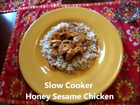 Sesame Chicken for Slow Cooker So Tasty