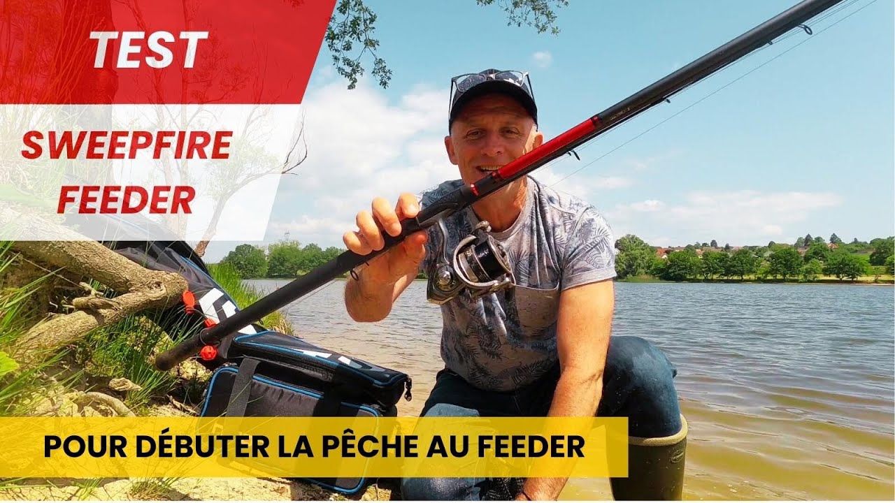 Test de la canne Sweepfire Feeder 1 (Daiwa)