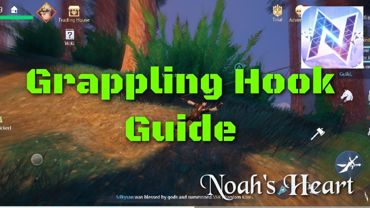 Grappling Hook Guide - Noah's Heart
