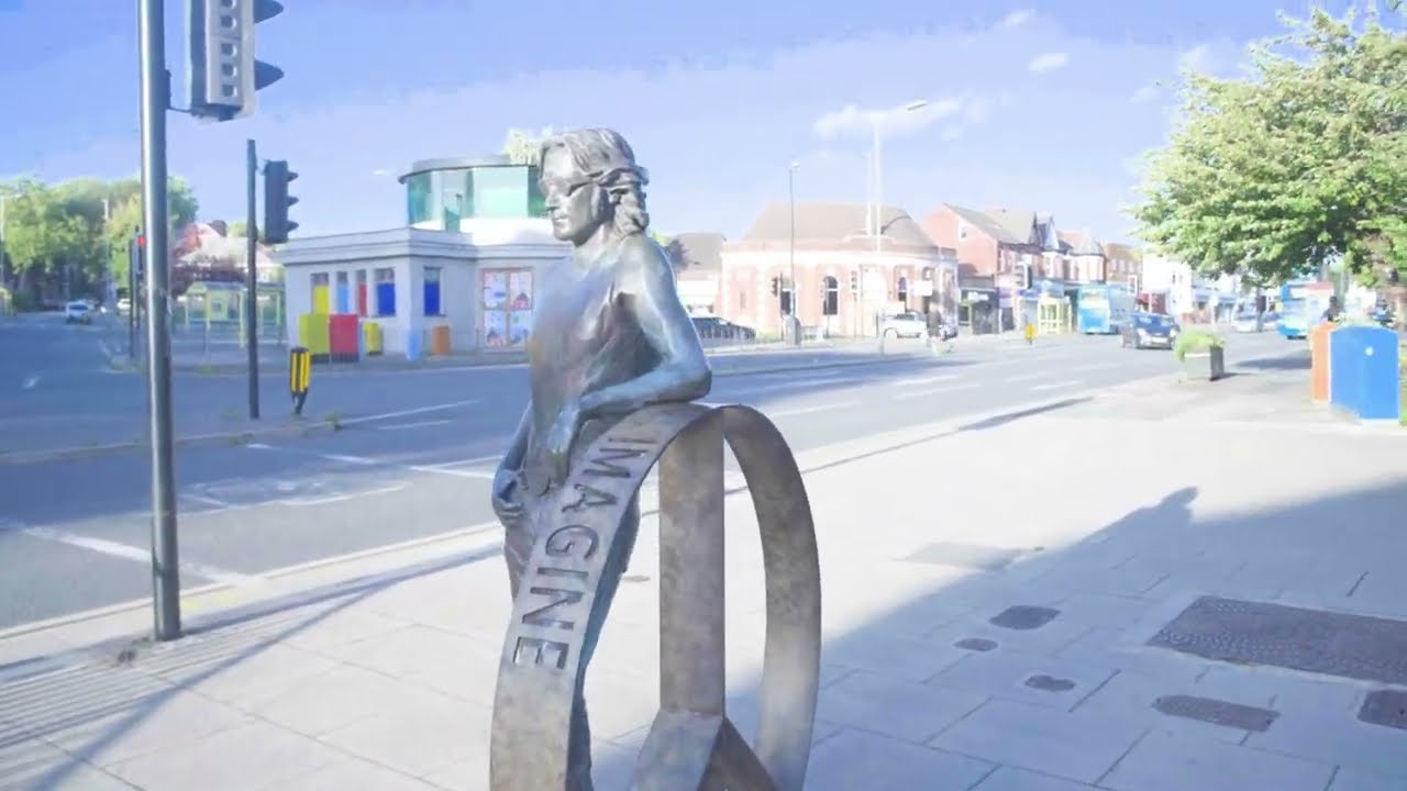 4K Walk - Penny Lane Liverpool - POV