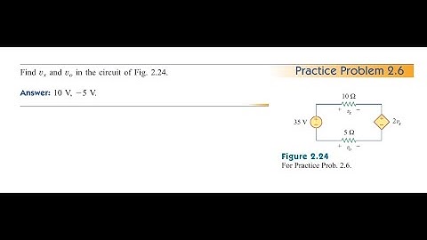 Practice Problem 2.6 | Sadiku 4th Edition | Electrical Circuits | বাংলা