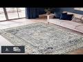 Keen Home Design 48"x72" Rug Machine Washable Area Rug with Non Slip