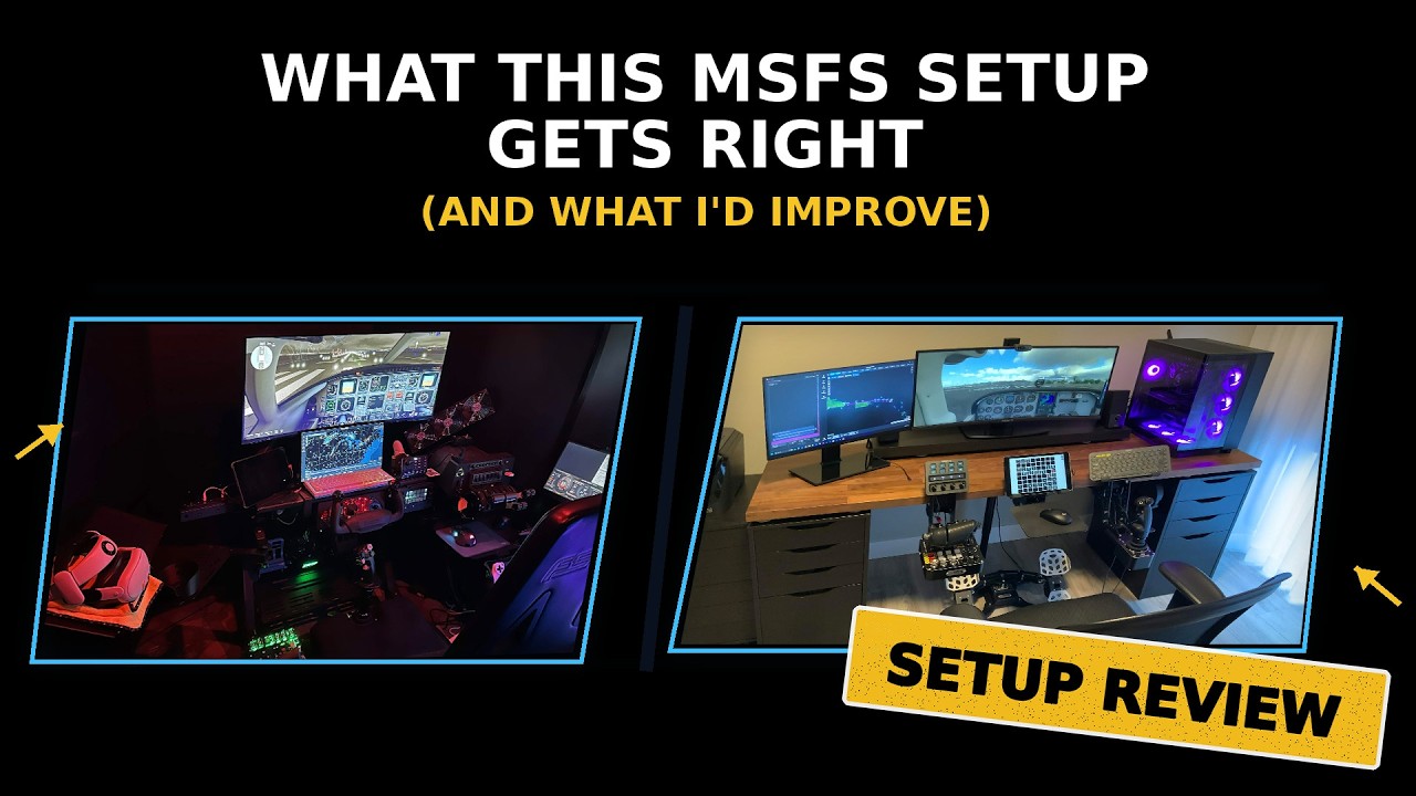 Basic Msfs Setup This MSFS Setup Is Close… Here’s What I’d Change | Community Rig ...