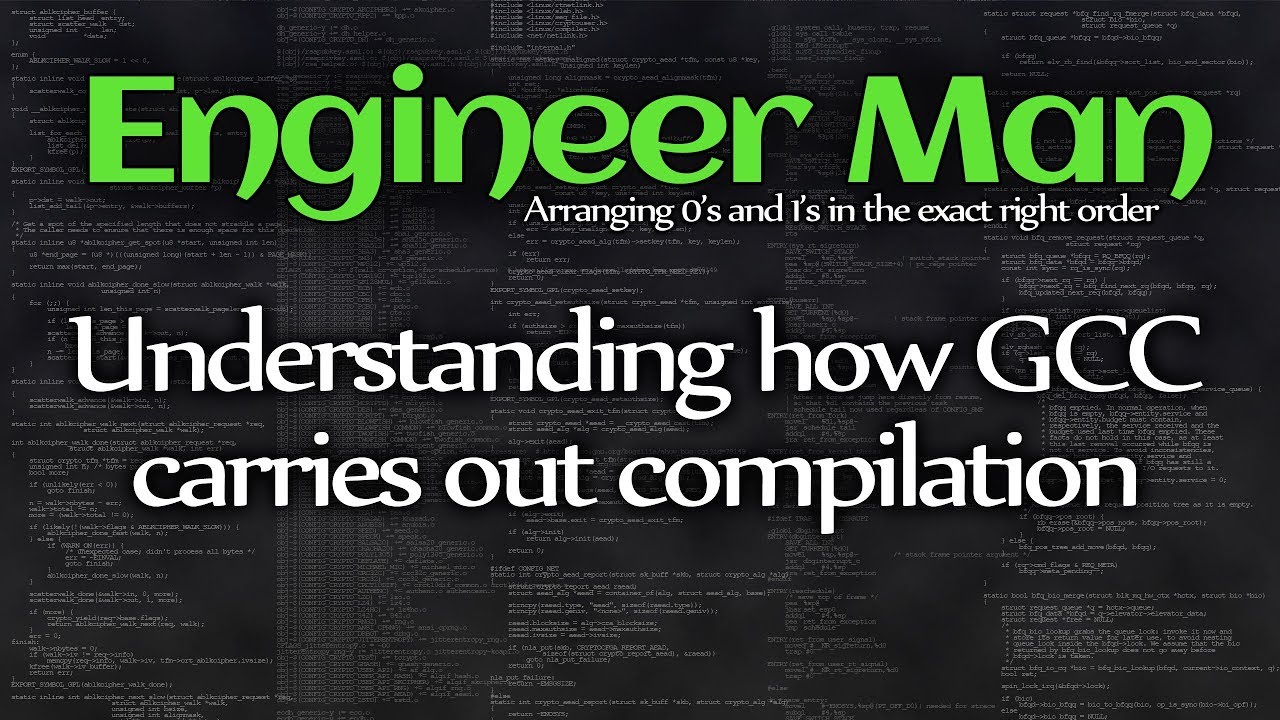 Understanding how GCC carries out compilation - YouTube