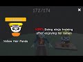 How to get the yellow hair panda  find the pandas roblox