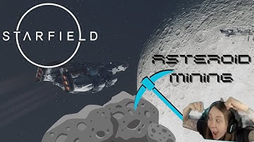 Asteroid Mining in Starfield!