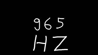 965 hz