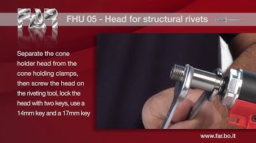 FHU05 Structural rivets head assembly