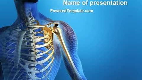 Bones PowerPoint Template by PoweredTemplate.com