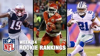 Top 10 Rookies Through Week 14 | Bucky Brooks on NFL NOW