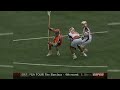 Kyle Sweeney AMAZING recovery goal after HUGE HIT | 2007 MLL Championship