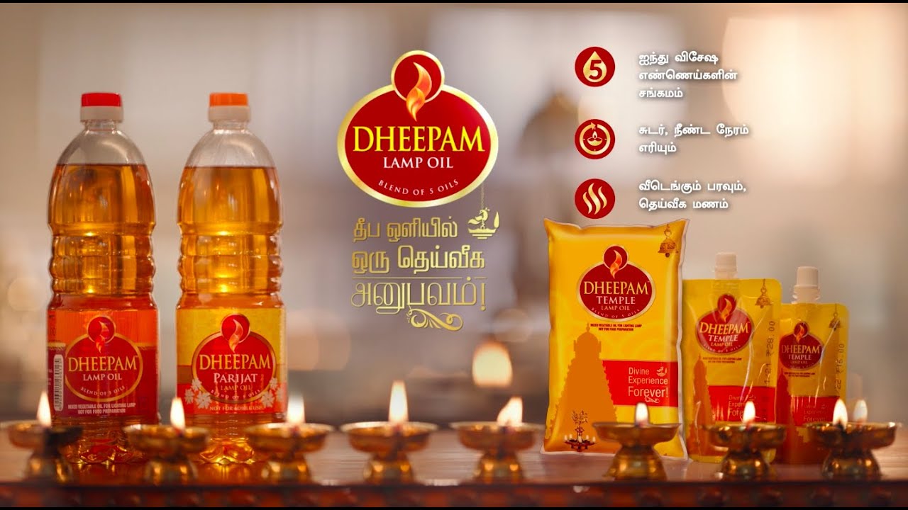 Prayers made perfect with Dheepam Lamp Oil
