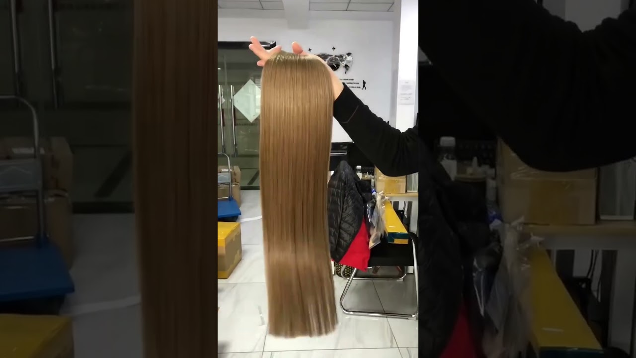 Double drawn hair extensions 