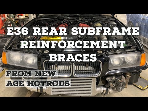 E36 REAR SUBFRAME REINFORCEMENT PLATES