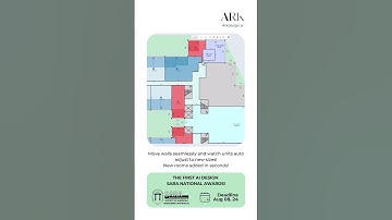 Switch to AI Generate | New rooms added in seconds| #architecture #ai #floorplans #architects