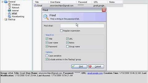 Keepass - Using the Keepass Toolbar