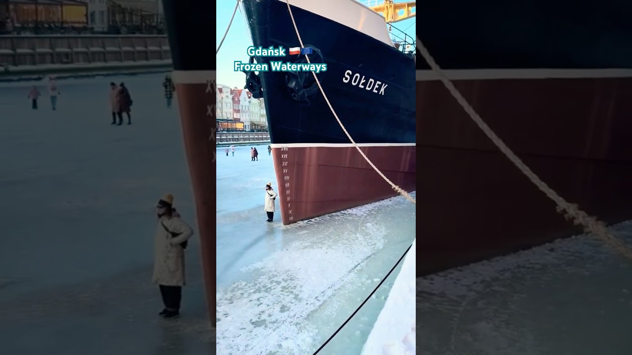 Gdańsk Frozen Waterways 