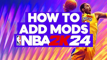 NBA 2K24 HOW TO ADD MODS AND WHERE TO GET THEM (TUTORIAL)