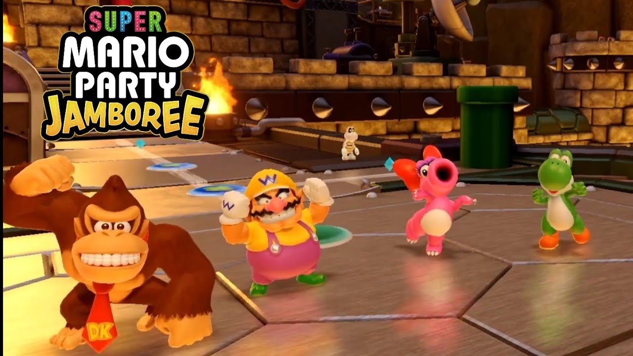 king Bowser's keep Super Mario party Jamboree (Party mode) 6
