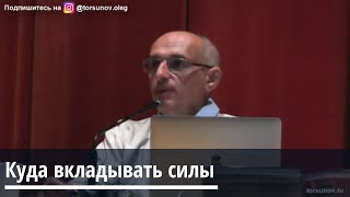 Торсунов О.Г.  Куда вкладывать силы