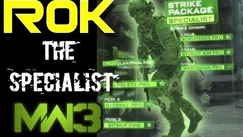 MW3: The Specialist -  Kill Confirmed on Bootleg