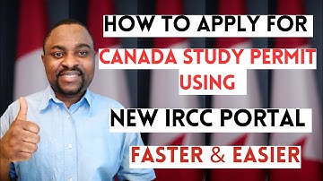 How To Apply For Canada STUDY PERMIT Using NEW IRCC PORTAL When You Get Attestation Letter