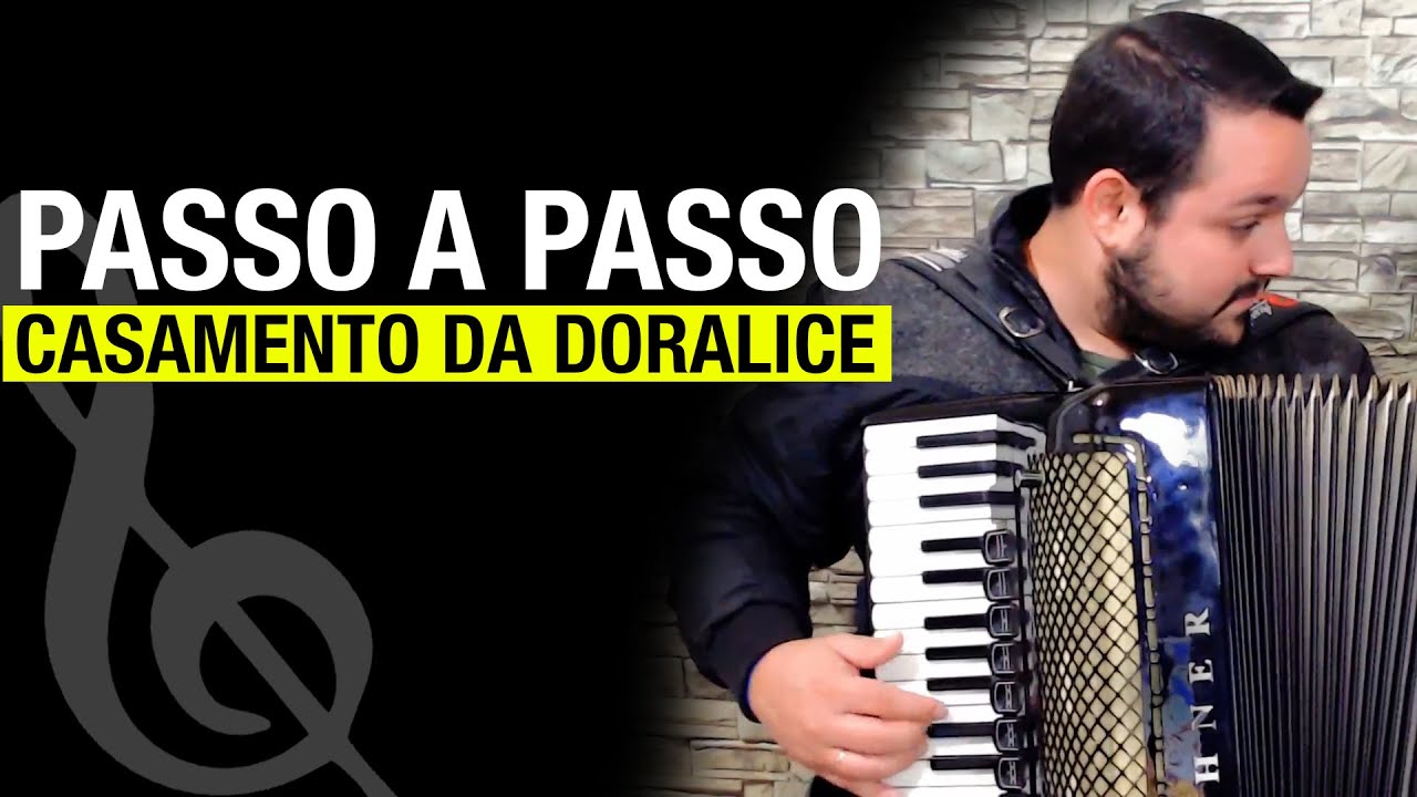 Vídeo Aula da Música CASAMENTO DA DORALICE | CESAR FILHO (Gaita - Sanfona - Acordeon)