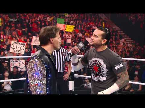 Raw: CM Punk and Chris Jericho trade verbal barbs about