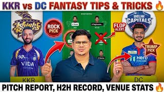 DC🆚KKR Dream11 Prediction | Dream11 Team of Today | 51st Match of IPL , KKR🆚DC Dream Fantasy Tips💯🏆✅ screenshot 2